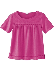 Embroidered Swing Top