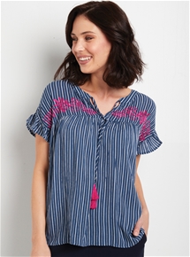 Stripe Smock Top