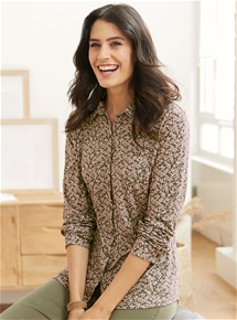 Printed Flannel Shirt