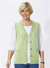 Fancy Knit Vest