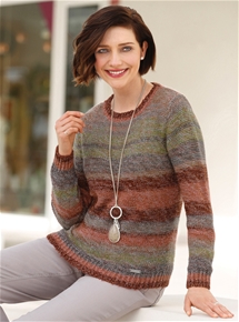 Autumnal Stripe Sweater