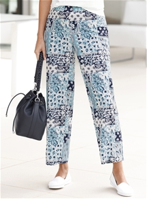 Patchwork Paisley Pants