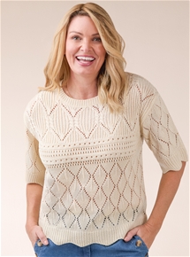 Lacey Knit Sweater
