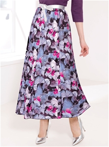Butterfly Print Skirt